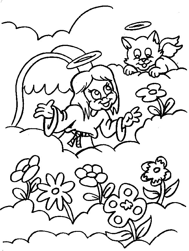 Coloring page: Angel (Characters) #86363 - Printable coloring pages