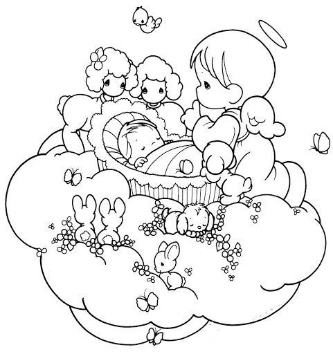 Coloring page: Angel (Characters) #86390 - Free Printable Coloring Pages