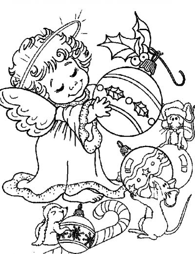 Coloring page: Angel (Characters) #86395 - Free Printable Coloring Pages