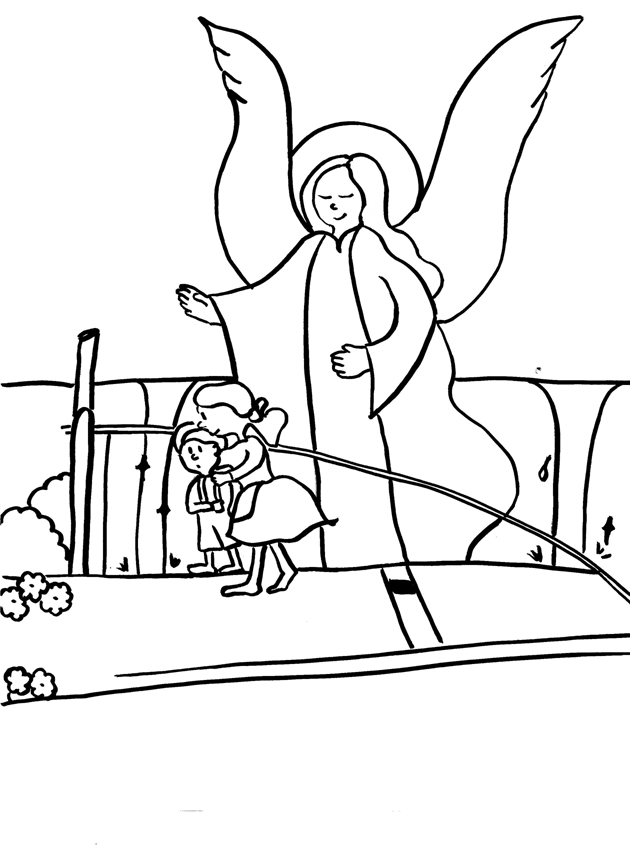 Coloring page: Angel (Characters) #86403 - Free Printable Coloring Pages