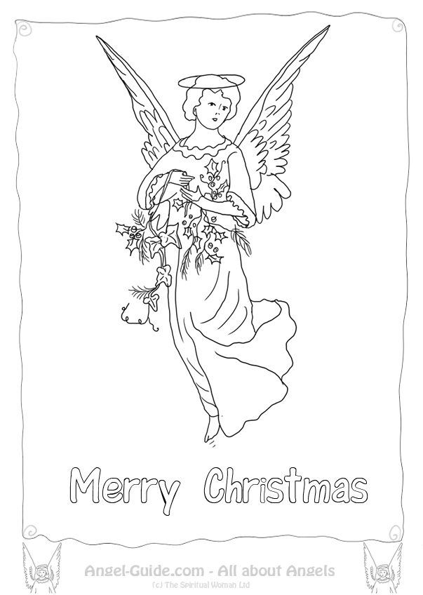 Coloring page: Angel (Characters) #86435 - Free Printable Coloring Pages