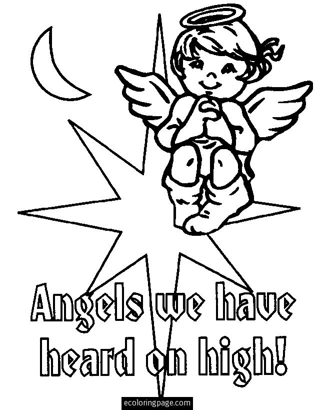 Coloring page: Angel (Characters) #86442 - Free Printable Coloring Pages