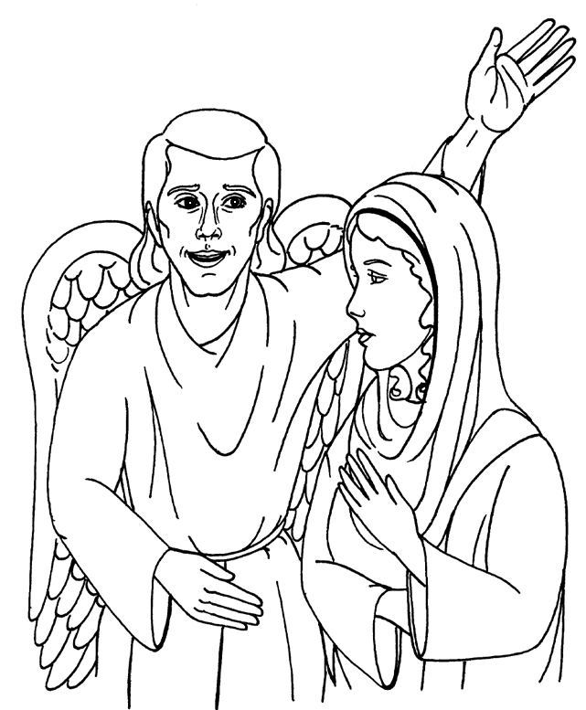 Coloring page: Angel (Characters) #86449 - Printable coloring pages
