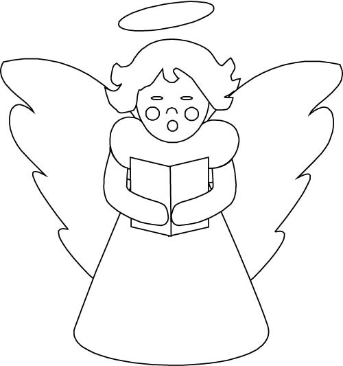 Coloring page: Angel (Characters) #86459 - Free Printable Coloring Pages