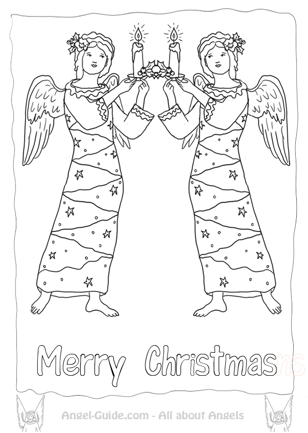 Coloring page: Angel (Characters) #86465 - Free Printable Coloring Pages