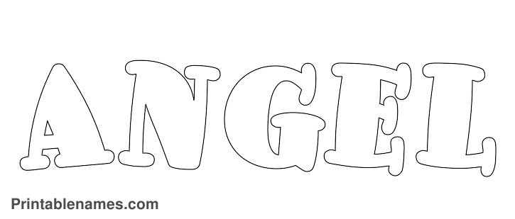 Coloring page: Angel (Characters) #86499 - Printable coloring pages