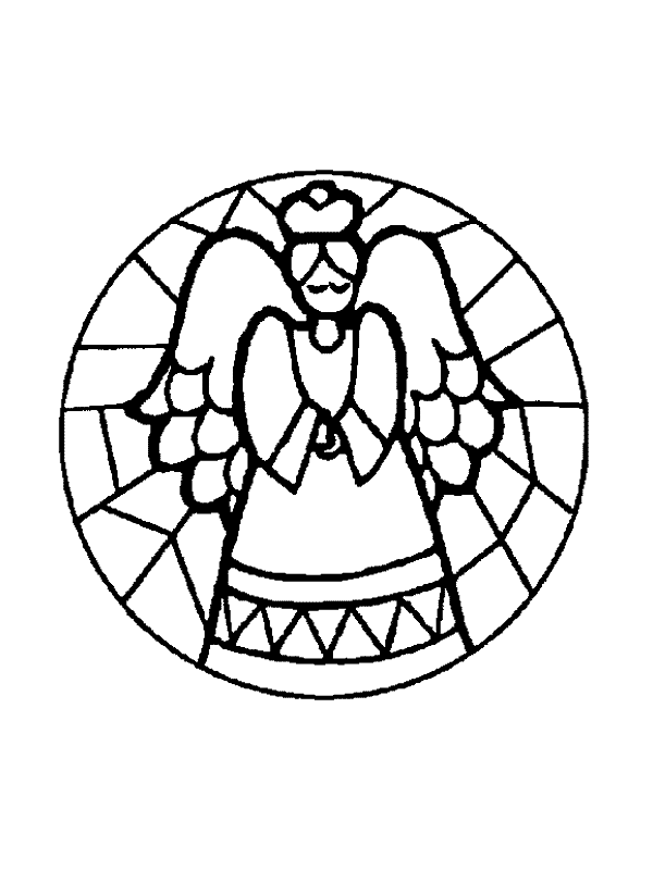 Coloring page: Angel (Characters) #86519 - Free Printable Coloring Pages