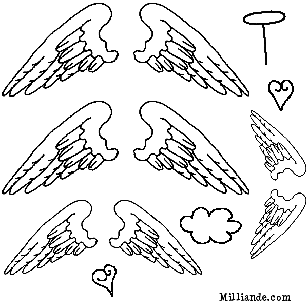 Coloring page: Angel (Characters) #86524 - Printable coloring pages