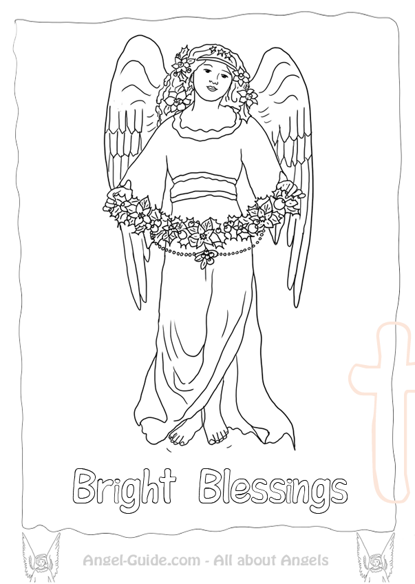 Coloring page: Angel (Characters) #86570 - Free Printable Coloring Pages
