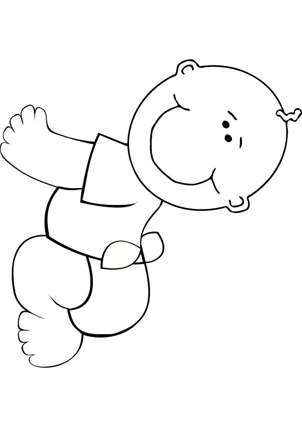 Coloring page: Baby (Characters) #86594 - Free Printable Coloring Pages