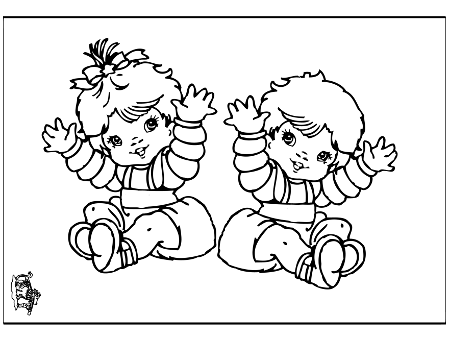 Coloring page: Baby (Characters) #86614 - Printable coloring pages