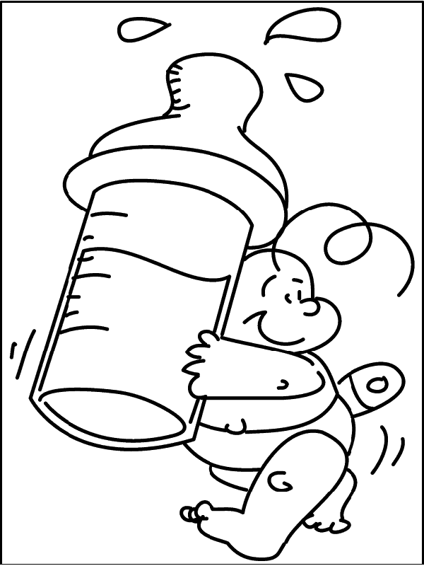 Coloring page: Baby (Characters) #86622 - Free Printable Coloring Pages