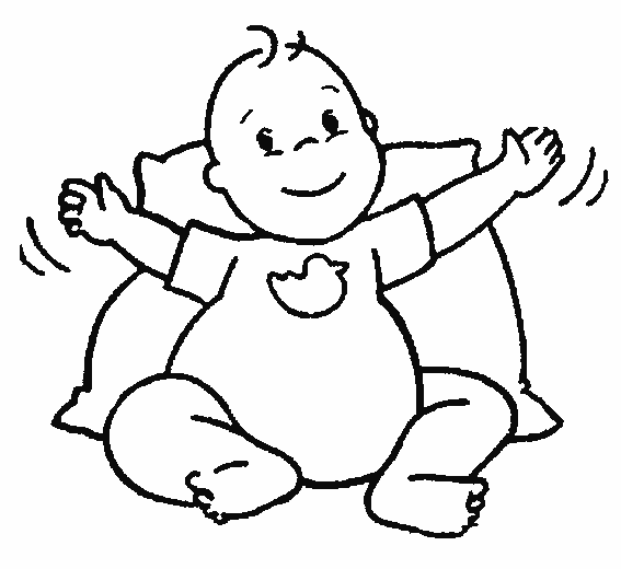 Coloring page: Baby (Characters) #86637 - Printable coloring pages