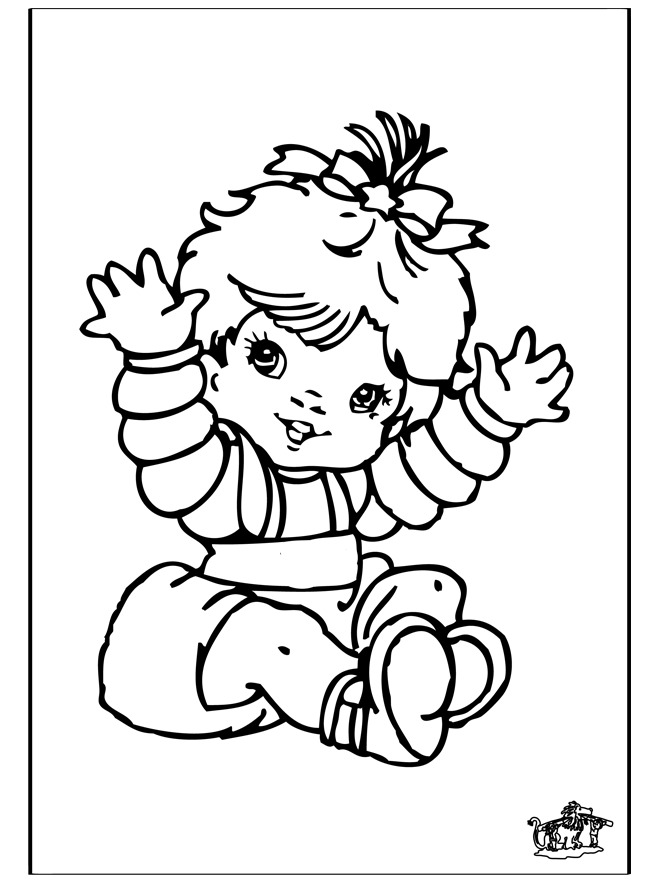 Coloring page: Baby (Characters) #86650 - Free Printable Coloring Pages