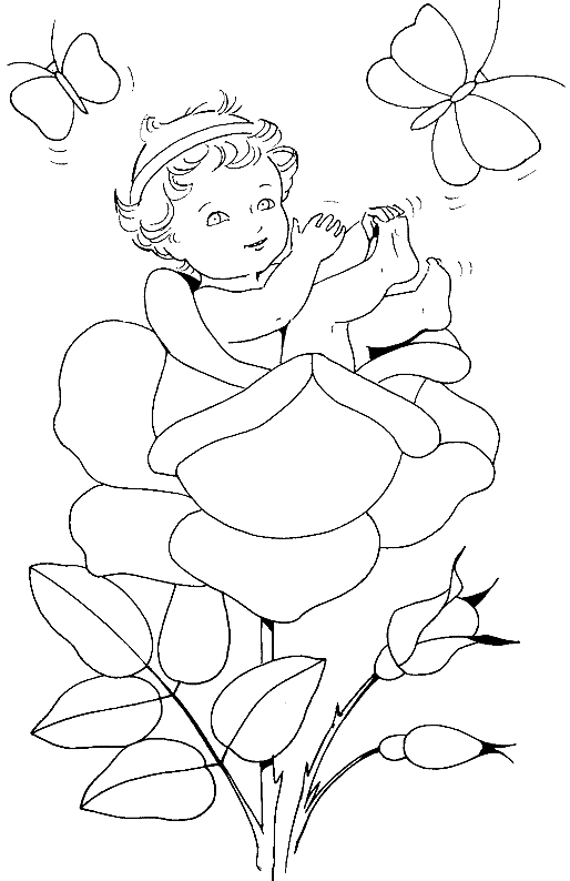 Coloring page: Baby (Characters) #86754 - Free Printable Coloring Pages