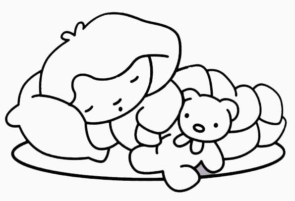 Baby Characters Printable Coloring Pages