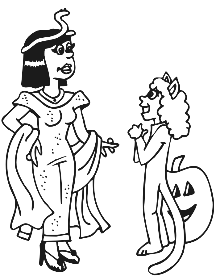 Coloring page: Cleopatra (Characters) #90601 - Free Printable Coloring Pages