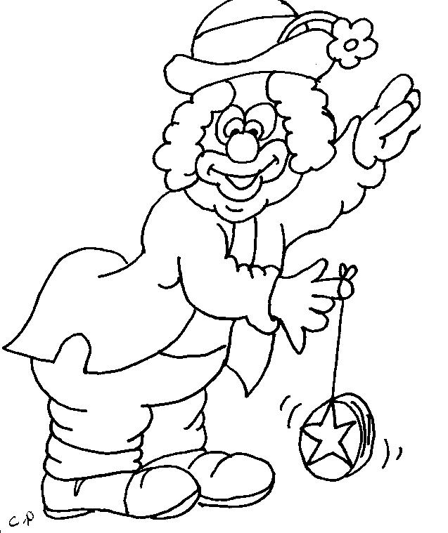 Coloring page: Clown (Characters) #90894 - Free Printable Coloring Pages