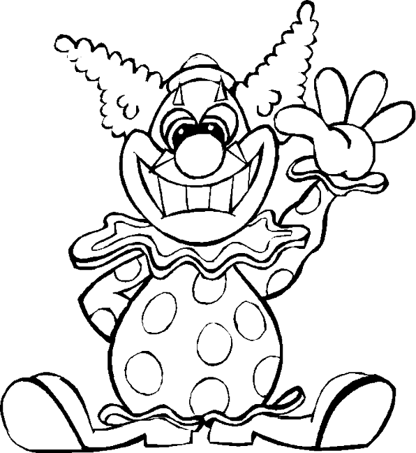 Coloring page: Clown (Characters) #90898 - Printable coloring pages