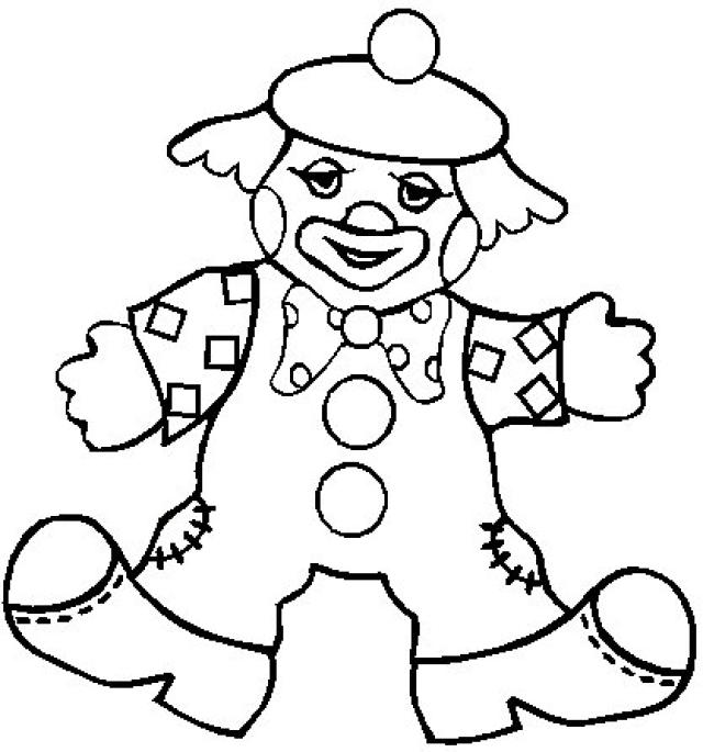 Coloring page: Clown (Characters) #90913 - Printable coloring pages