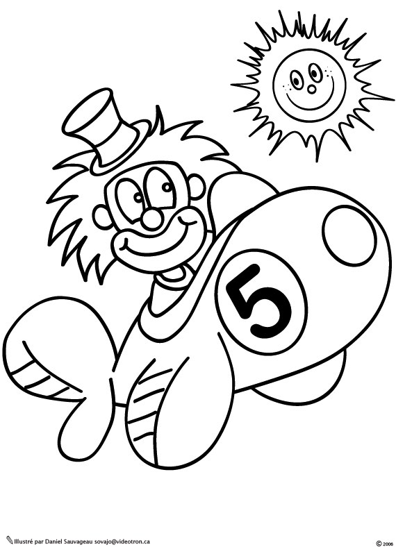 Coloring page: Clown (Characters) #90915 - Printable coloring pages
