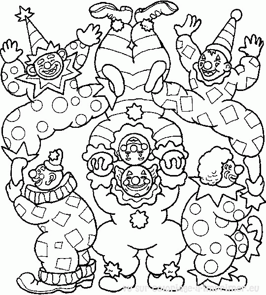 Coloring page: Clown (Characters) #90934 - Printable coloring pages