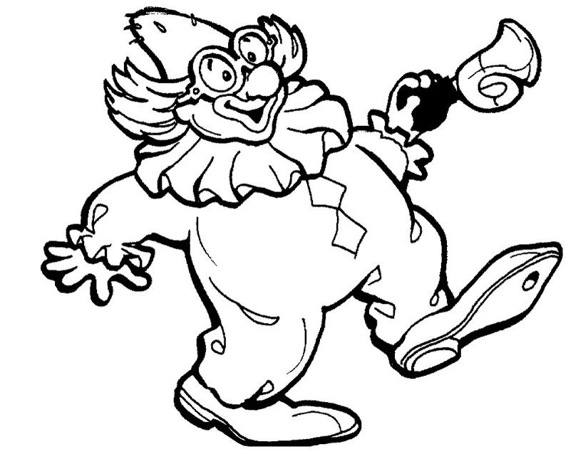 Coloring page: Clown (Characters) #90943 - Printable coloring pages