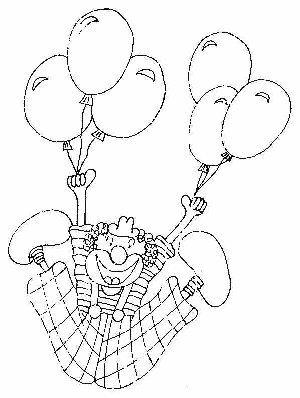 Coloring page: Clown (Characters) #90949 - Free Printable Coloring Pages