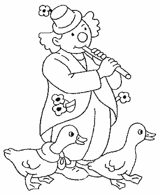 Coloring page: Clown (Characters) #90955 - Printable coloring pages