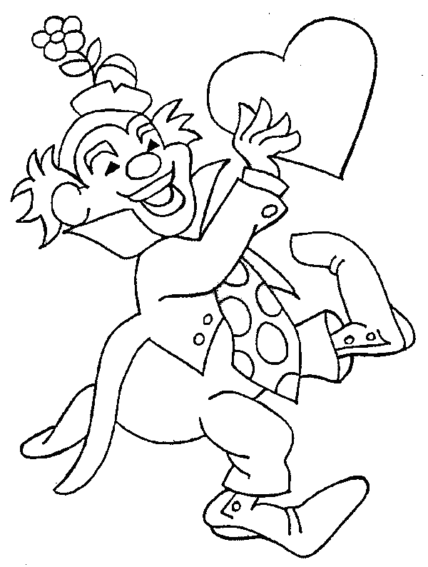 Coloring page: Clown (Characters) #90957 - Printable coloring pages