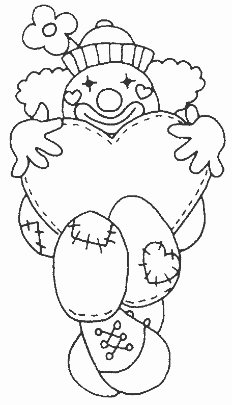 Coloring page: Clown (Characters) #90972 - Free Printable Coloring Pages