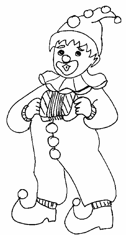 Coloring page: Clown (Characters) #90974 - Free Printable Coloring Pages