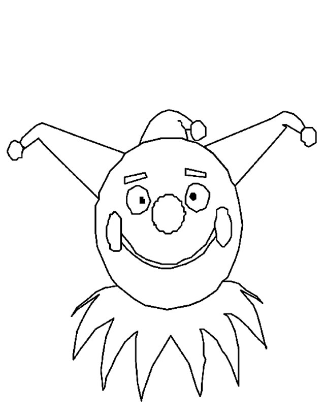 Coloring page: Clown (Characters) #90979 - Free Printable Coloring Pages