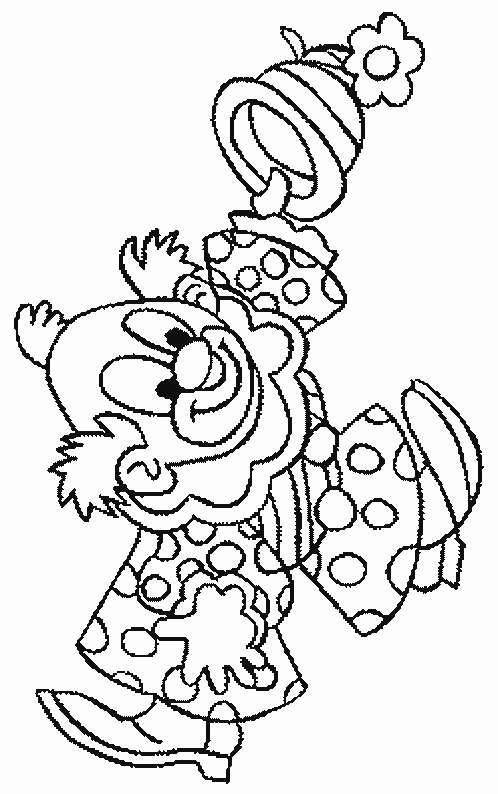 Coloring page: Clown (Characters) #90980 - Printable coloring pages