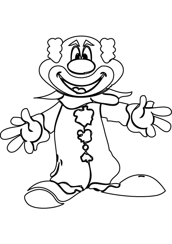 Coloring page: Clown (Characters) #90981 - Free Printable Coloring Pages
