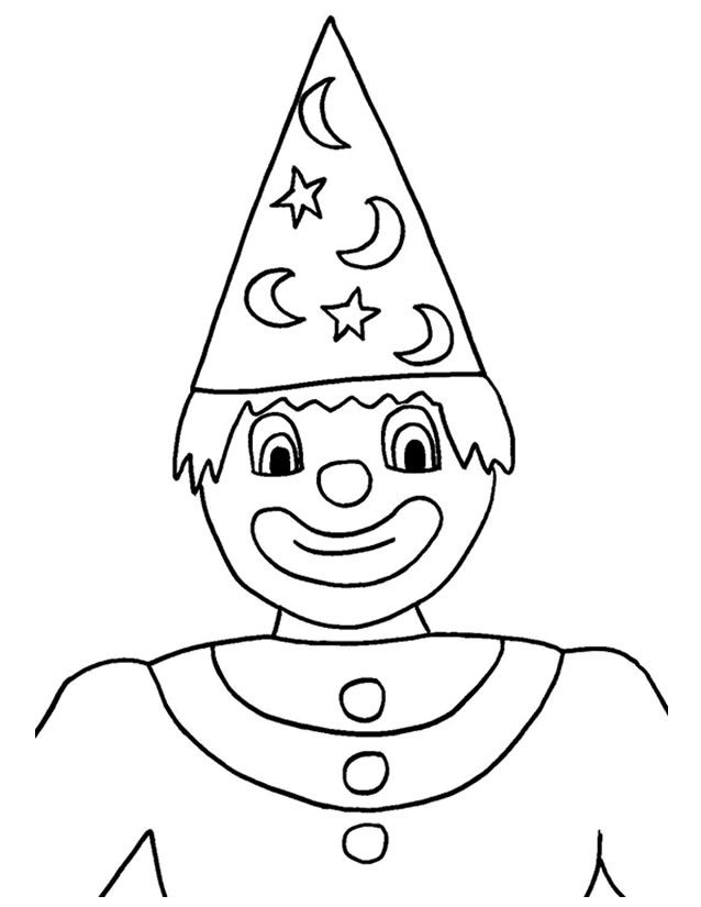 Coloring page: Clown (Characters) #90984 - Free Printable Coloring Pages