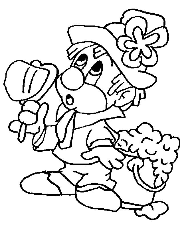 Coloring page: Clown (Characters) #90989 - Printable coloring pages