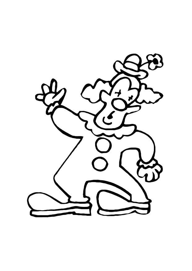 Coloring page: Clown (Characters) #90995 - Printable coloring pages