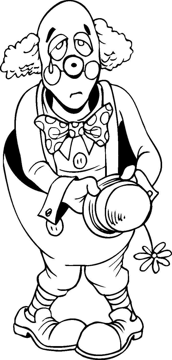 Coloring page: Clown (Characters) #91044 - Printable coloring pages