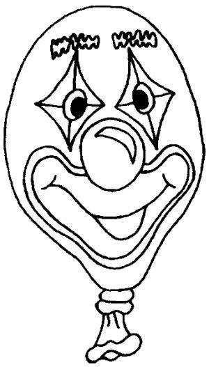 Coloring page: Clown (Characters) #91056 - Free Printable Coloring Pages