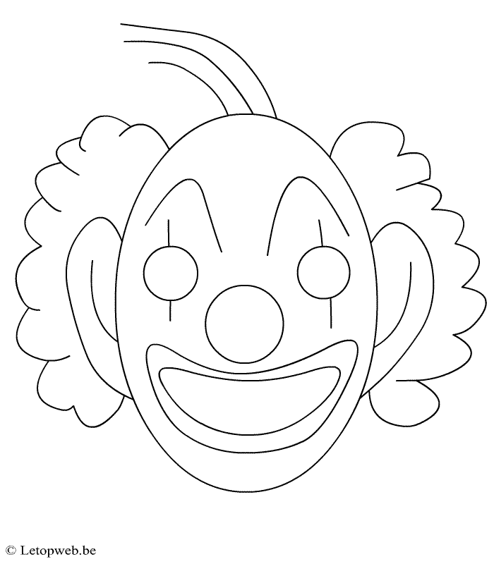 Coloring page: Clown (Characters) #91059 - Printable coloring pages