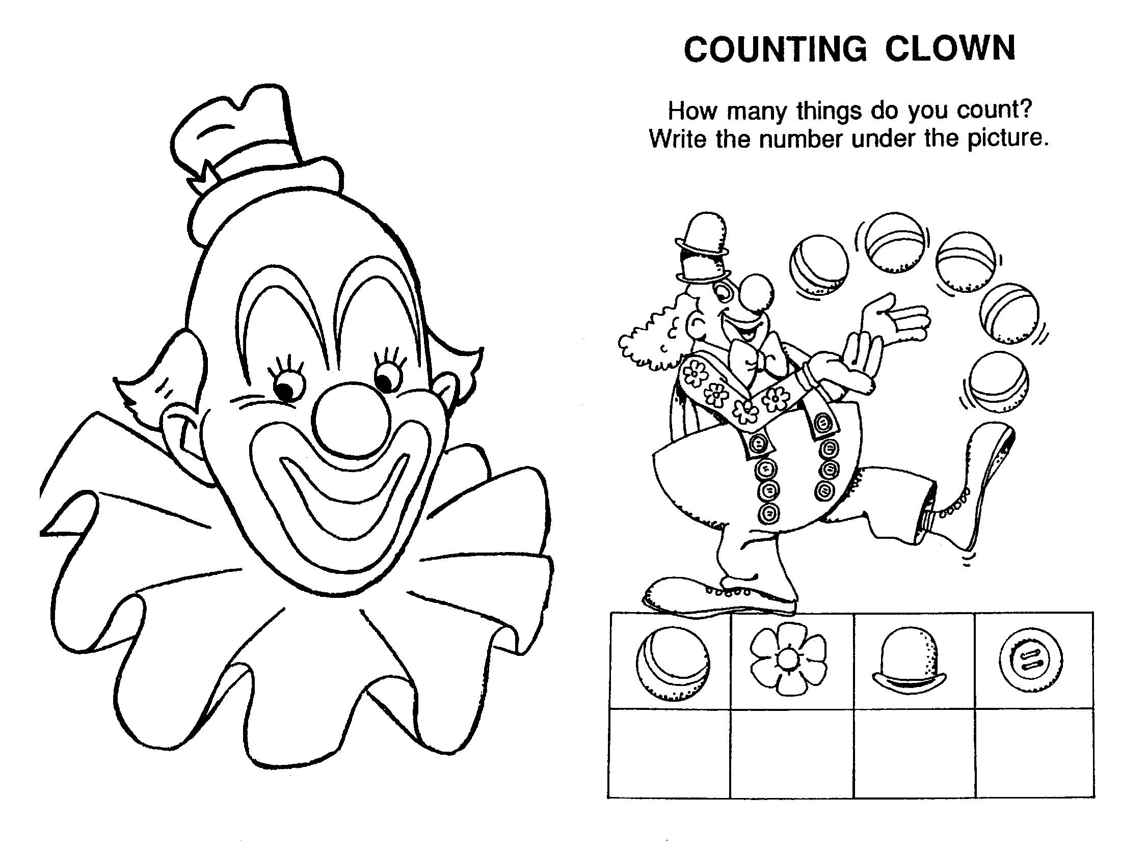 Coloring page: Clown (Characters) #91064 - Printable coloring pages