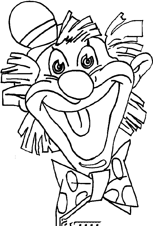 Coloring page: Clown (Characters) #91065 - Free Printable Coloring Pages