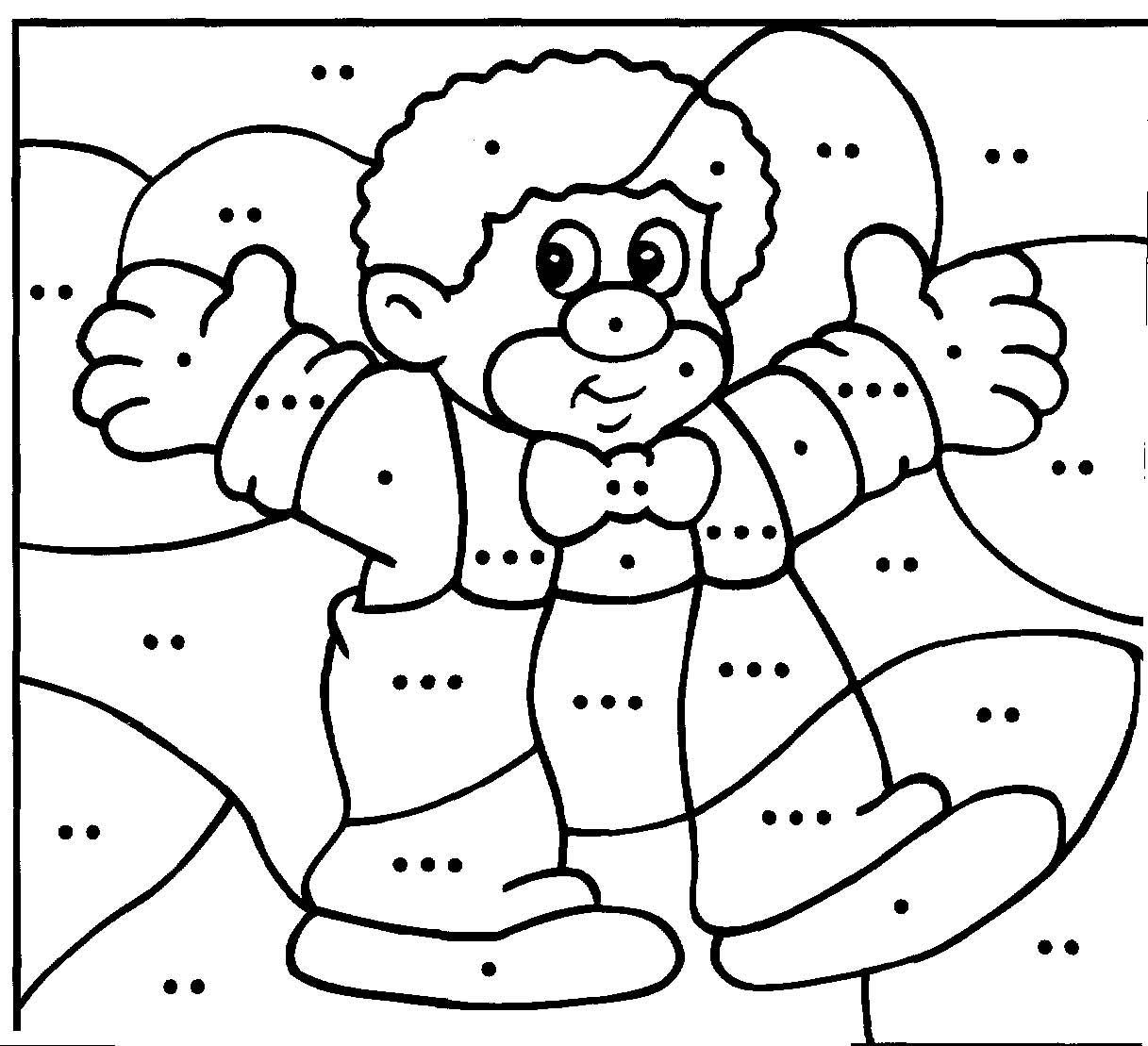 Coloring page: Clown (Characters) #91072 - Free Printable Coloring Pages
