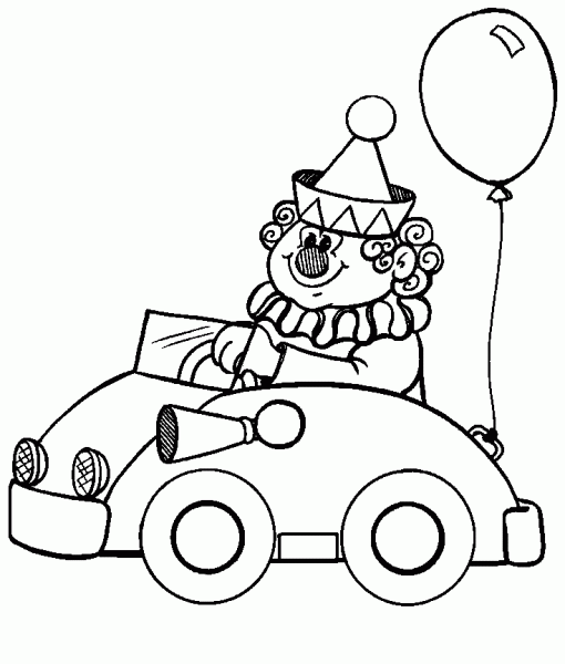 Coloring page: Clown (Characters) #91082 - Free Printable Coloring Pages