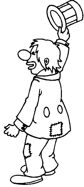 Coloring page: Clown (Characters) #91123 - Free Printable Coloring Pages