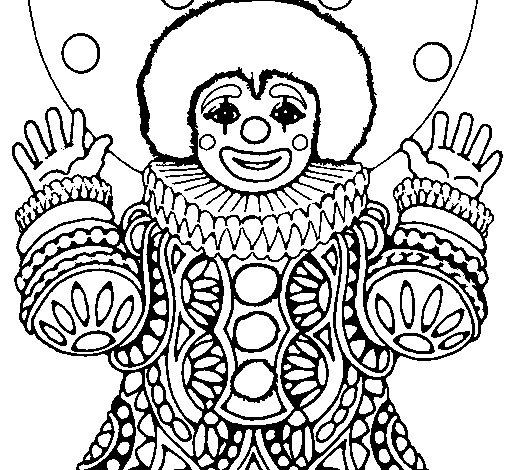 Coloring page: Clown (Characters) #91137 - Printable coloring pages