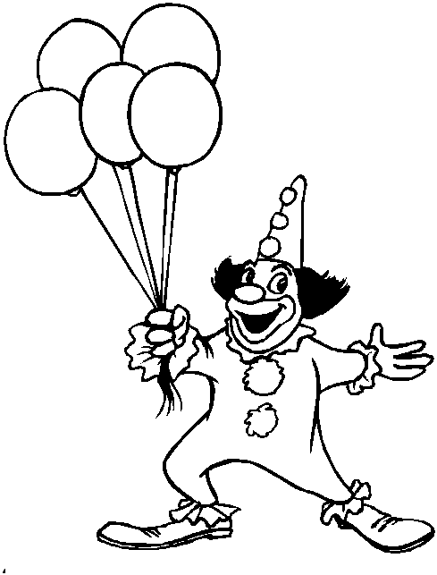 Coloring page: Clown (Characters) #91139 - Printable coloring pages