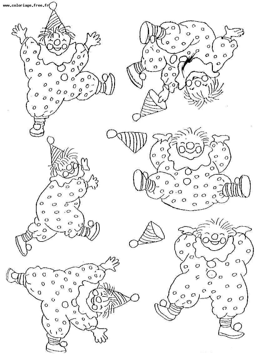 Coloring page: Clown (Characters) #91165 - Printable coloring pages