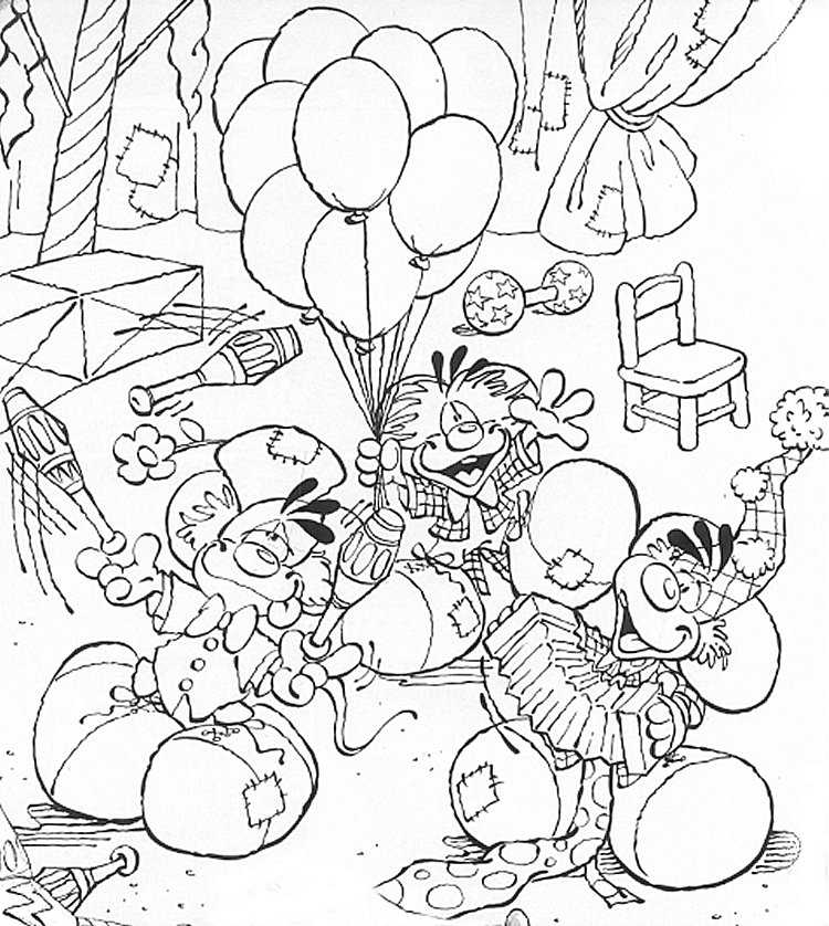 Coloring page: Clown (Characters) #91175 - Free Printable Coloring Pages